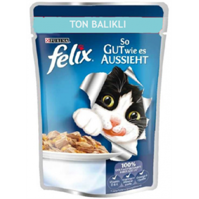 Felix Ton Balıklı Yetişkin Kedi Konservesi 100 Gr