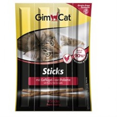 Gimcat Kedi Ödül Çubuğu Sticks Kümes Hay. 4lü 20gr